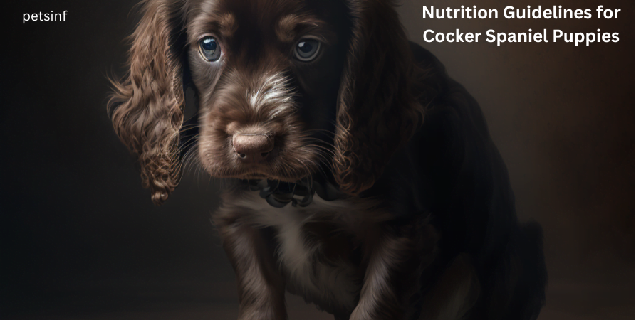 Nutrition Guidelines for Cocker Spaniel Puppies